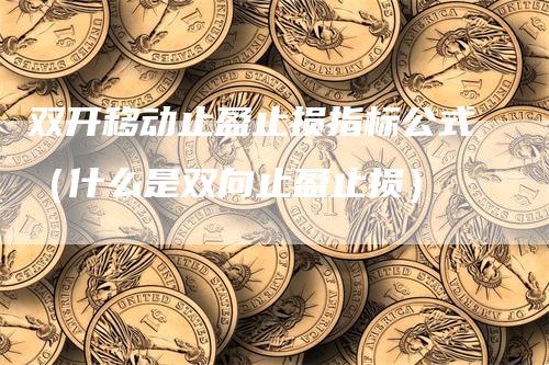 双开移动止盈止损指标公式（什么是双向止盈止损）