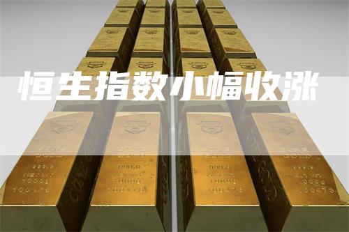恒生指数小幅收涨